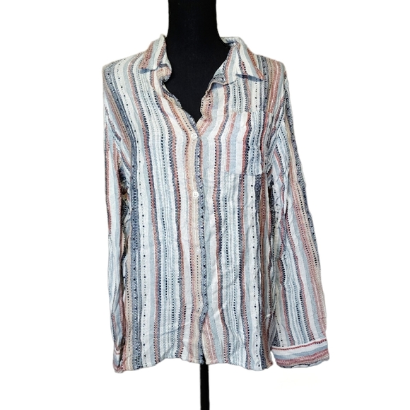 Anthropologie Tops - Anthropology Dylan Bohemian Long Sleeve Size Medium NWT